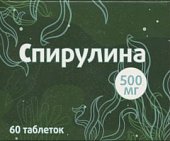Купить спирулина 500мг, таблетки 60 шт бад в Дзержинске