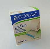Купить ecoplast ecofilm медицинский фиксирующий полимерный 5см х 5м в Дзержинске