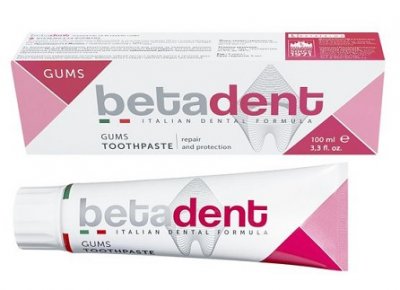 Купить betadent (бетадент) зубная паста gums, туба 100мл в Дзержинске