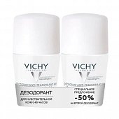 Купить vichy (виши) дезодорант шариковый 48 часов для чуствительной кожи 50мл 2 шт в Дзержинске