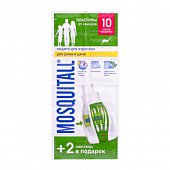 Купить mosquitall (москитолл) защита для взрослых пластинки от комаров 12шт в Дзержинске