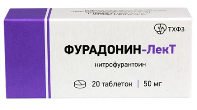 Купить фурадонин-лект, таблетки 50мг 20шт в Дзержинске