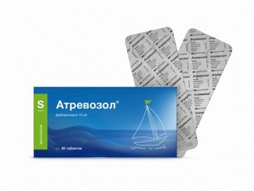 Атревозол, таблетки 10 мг, 60 шт
