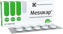 Купить мебикар, таблетки 300мг, 20 шт в Дзержинске