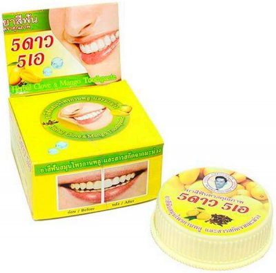 Купить 5 star cosmetic (5 стар косметик) зубная паста травяная с экстрактом манго, 25г в Дзержинске