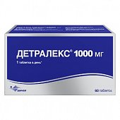 Купить детралекс, таблетки, покрытые пленочной оболочкой 1000мг, 60 шт в Дзержинске