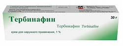 Купить тербинафин, крем для наружного применения 1%, 30 г в Дзержинске