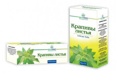 Купить крапивы листья, фильтр-пакеты 1,5г, 20 шт в Дзержинске