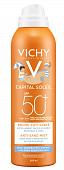 Купить vichy capital soleil (виши) спрей-вуаль детский анти-песок для лица и тела 200мл spf50 в Дзержинске