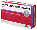 Купить карведилол велфарм, таблетки 25мг 30шт в Дзержинске