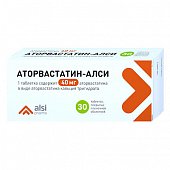 Купить аторвастатин, таблетки, покрытые пленочной оболочкой 40мг, 30 шт в Дзержинске