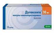 Купить дулоксента, капсулы кишечнорастворимые 30мг, 14 шт в Дзержинске