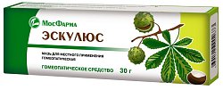 Купить эскулюс, мазь для наружного применения гомеопатическая 30г в Дзержинске