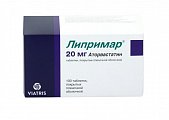 Купить липримар, таблетки, покрытые пленочной оболочкой 20мг, 100 шт в Дзержинске