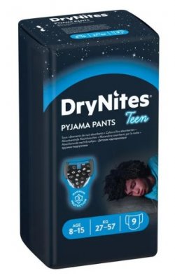 Купить huggies drynites (драйнайтс) трусики одноразовые ночные для мальчиков 8-15 лет, 9 шт в Дзержинске