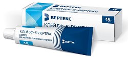 Купить клей бф-6-вертекс, раствор для наружного применения спиртовой, 15г в Дзержинске