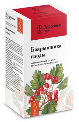 Купить боярышника плоды, фильтр-пакеты 1,5г, 20 шт в Дзержинске