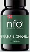 Купить норвегиан фиш оил (nfo) спирулина и хлорелла, таблетки 500мг, 260 шт. бад в Дзержинске