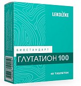 Купить леколайк биостандарт глутатион 100, таблетки 40шт бад в Дзержинске