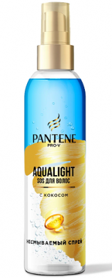 Купить pantene pro-v (пантин) спрей aqua light мгновенное питание, 150 мл в Дзержинске