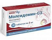Купить молсидомин-сз, таблетки 2мг, 30 шт в Дзержинске