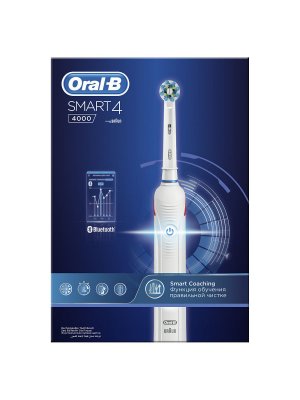 Купить oral-b (орал-би) электрическая зубная щетка smart 4 (4000) в Дзержинске