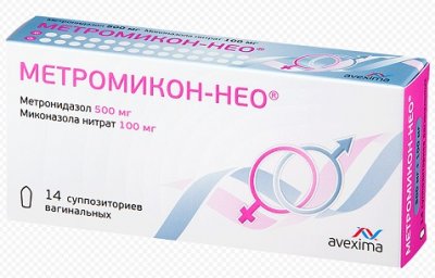 Купить метромикон-нео, суппозитории вагинальные 500мг+100мг, 14 шт в Дзержинске