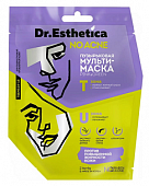 Купить dr. esthetica (др. эстетика) no acne мульти-маска пузырьковая pink&green 1шт в Дзержинске