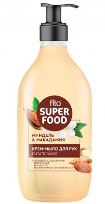 Купить фитокосметик fito superfood крем-мыло для рук жидкое питательное, 520мл в Дзержинске