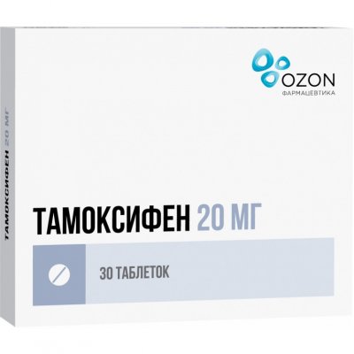 Купить тамоксифен-озон, таблетки 20мг, 30 шт в Дзержинске