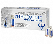 Купить rinfoltil (ринфолтил) myristoyl пептид липосомальная сыворотка против выпадения и для роста волос, 30шт + дозатор, 3шт в Дзержинске