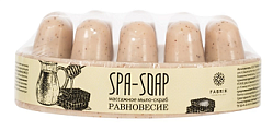 Купить fabrik cosmetology (фабрик косметик) spa-soap мыло-скраб массажное равновесие, 90г в Дзержинске