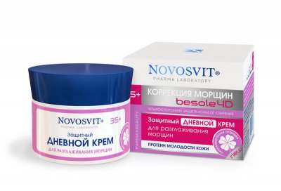 Купить novosvit (новосвит) крем дневной для разглаживания морщин защитный, 50мл в Дзержинске