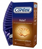 Купить contex (контекс) презервативы relief рельефные 12шт в Дзержинске