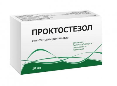 Купить проктостезол, суппозитории ректальные, 10 шт в Дзержинске