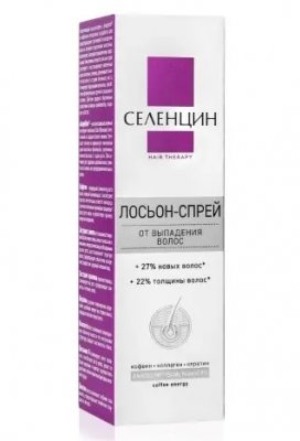 Купить селенцин hair therapy лосьон-спрей укрепляющий от выпадения волос, 150мл в Дзержинске