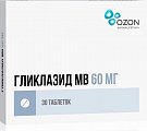 Купить гликлазид мв, таблетки с модифицированным высвобождением 60мг, 30 шт в Дзержинске