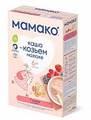 Купить мамако каша 7 злаков с ягодами на козьем молоке с 6 месяцев, 200г в Дзержинске