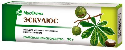 Купить эскулюс, мазь для наружного применения гомеопатическая 30г в Дзержинске