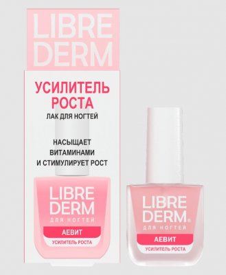 Купить librederm aevit (либридерм) лак для ногтей усилитель роста, 10мл в Дзержинске