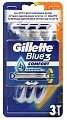 Купить gillette blue 3 comfort (жиллет) бритвы безопасные одноразовые 3 шт. в Дзержинске