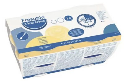 Купить fresubin (фрезубин), крем для энтерального питания со вкусом ванили, 125г 4 шт (2ккал) в Дзержинске