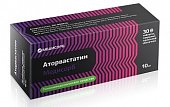 Купить аторвастатин-медисорб, таблетки, покрытые пленочной оболочкой 10мг, 30 шт в Дзержинске