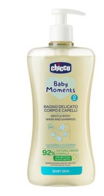 Купить chicco baby moments (чикко) пена для тела и волос нежная детская 500мл в Дзержинске
