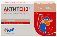 Купить актитенз, таблетки 5 мг+40 мг, 30 шт в Дзержинске