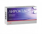 Купить лироктас, капсулы с пролонгированным высвобождением 1 мг, 50 шт в Дзержинске