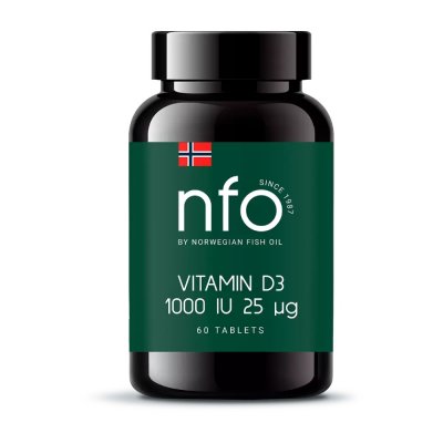 Купить norwegian fish oil (норвегиан фиш оил) витамин д3 1000ме, таблетки 750мг, 60 шт бад в Дзержинске