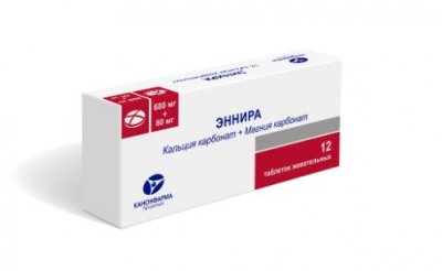 Купить эннира, таблетки жевательные 680 мг+80 мг, 12 шт в Дзержинске
