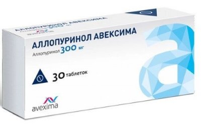 Купить аллопуринол-авексима, таблетки 300мг, 30шт в Дзержинске