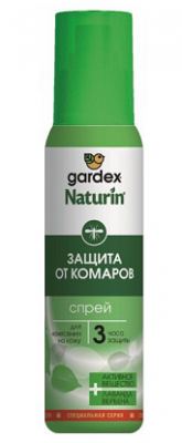 Купить гардекс (gardex) натурин спрей от комаров, 110мл в Дзержинске